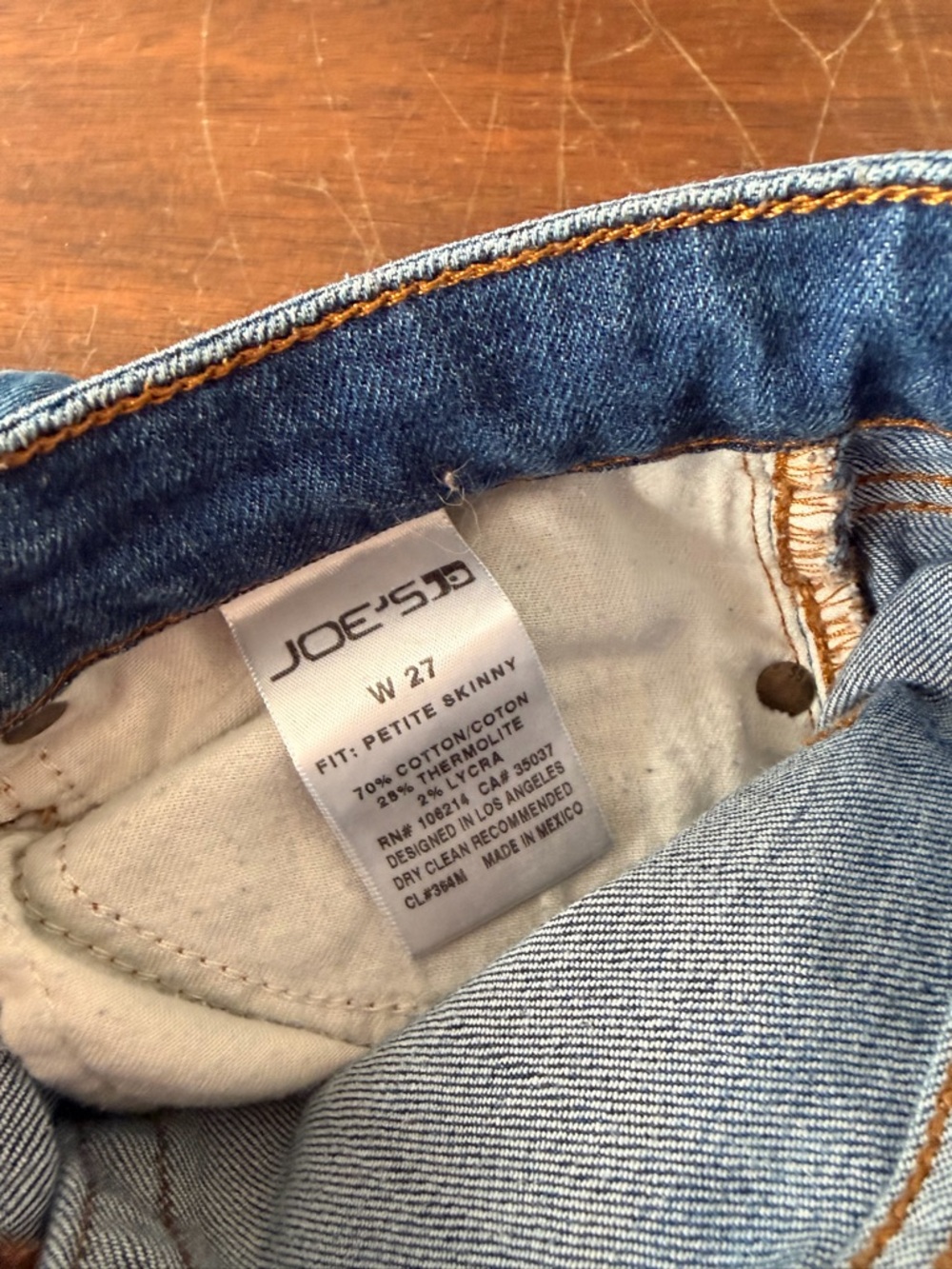 Joe's Jeans Petite Skinny Women’s Jeans in Light Blue Denim